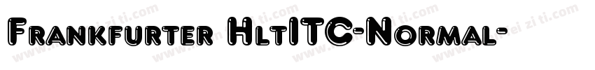 Frankfurter HltITC-Normal字体转换